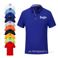 Logotipo personalizado de golf Camisetas para hombres en blanco